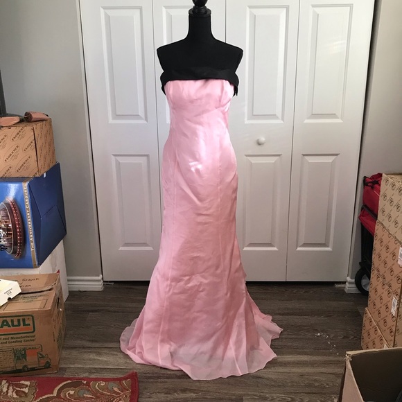 Ralph Lauren Gown 12 (Fit Sz 10) Purple Label - Runway 100% Silk - Picture 2 of 16